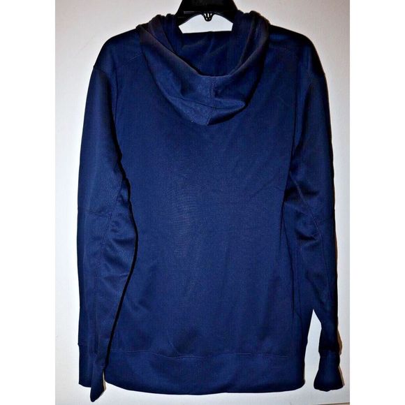 Nike DX6945 419 Men's Sz L College Navy Therma-Fit Fleece Pullover Hoodie $80 - Picture 2 of 6